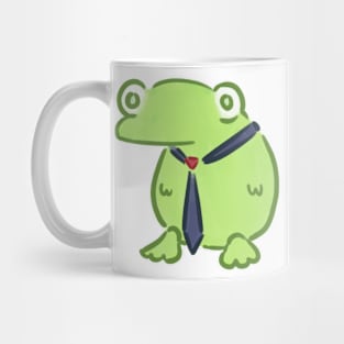 Frog with a tie Mug